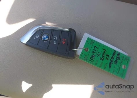 2021 BMW X3 Sdrive30I из США, поврежденный, VIN 5UXTY3C06M9E84441